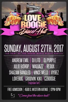 (08.26.17) House Music Block Party - Disco Stage